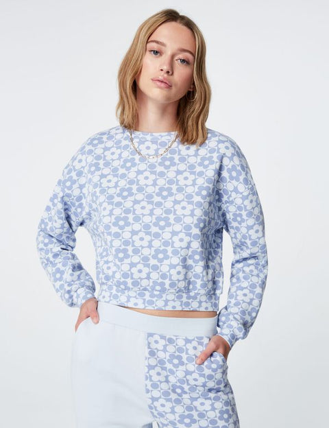 DCM Jennyfer Women's Blue Sweatshirt 37MOTI/3666021793