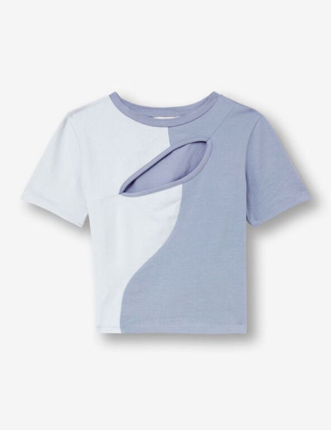 DCM Jennyfer Women's Lilac T-shirt 47CURVA/3666021921 (FL217)