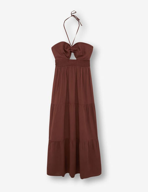 DCM Jennyfer Women's Brown Dress 77ADY/3666021955858(SHR)