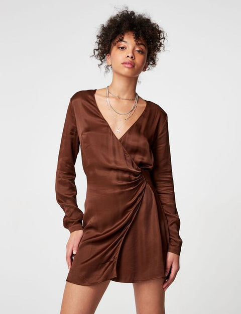 DCM Jennyfer Women's Brown Dress 77KRIS/3666545034