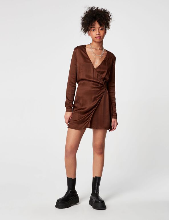DCM Jennyfer Women's Brown Dress 77KRIS/3666545034