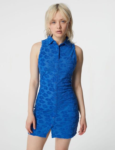 DCM Jennyfer Women's Blue Dress 77EPONA/3666545049 (FL277)