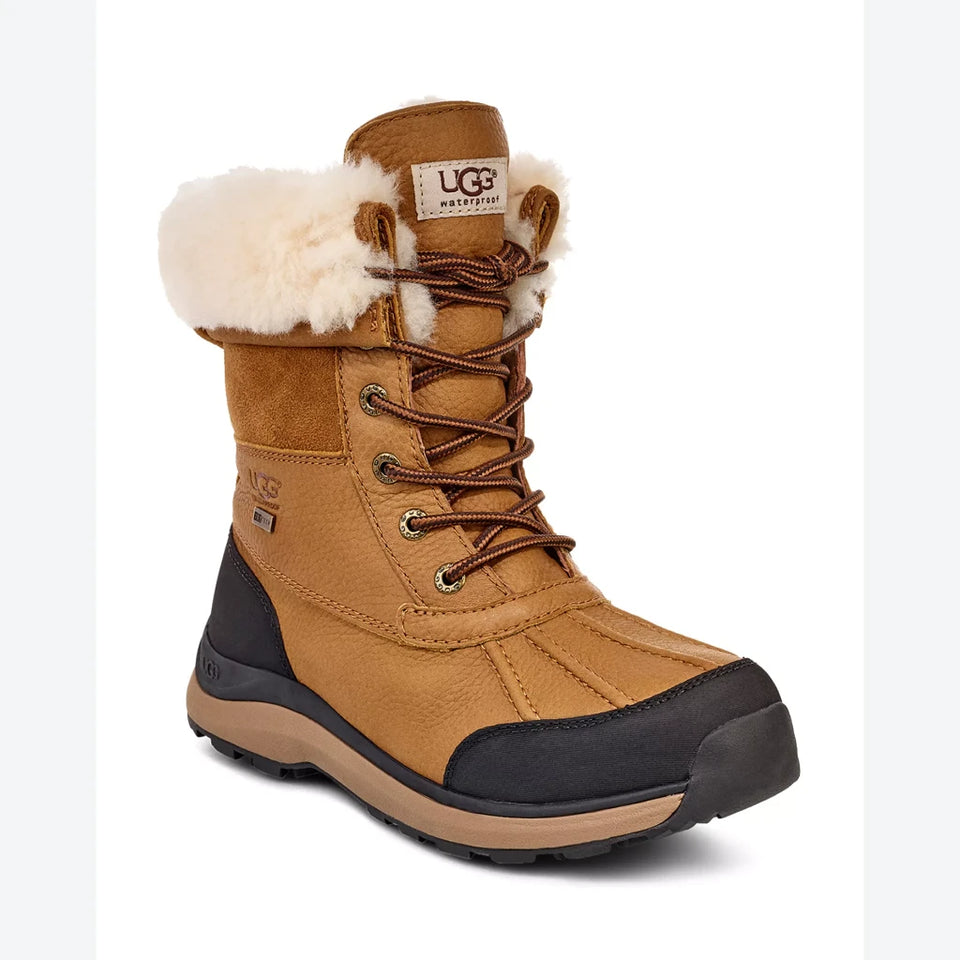 UGG Women's Camel Adirondack III LeatherAnkle Boots