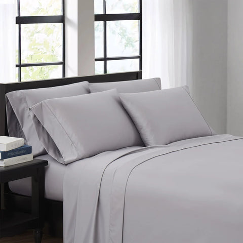 Kirkland Signature Gray 680 Thread Count Queen Sheet Set |Kirkland Signature In Lebanon