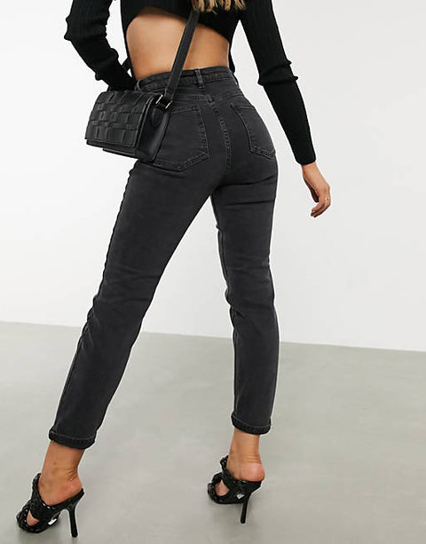 Asos Design Women's Black Jeans ANF405 (LR66) (st2)shr