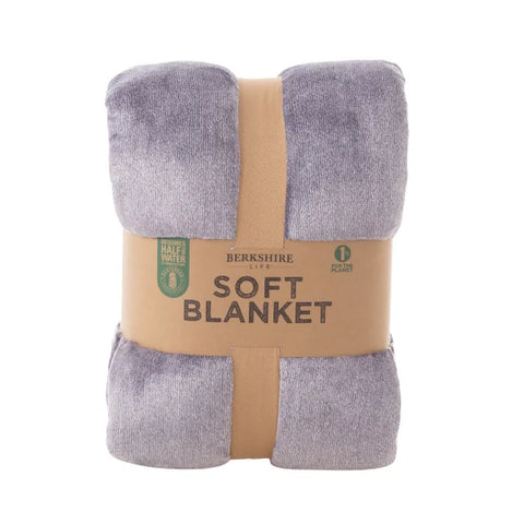 Berkshire Life Grey Queen Soft Blanket |Berkshire Collection In Lebanon