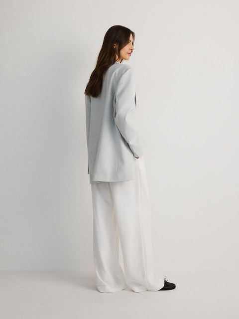 Reserved Women's Gray Plus Size Blazer | Reserved In Lebanon