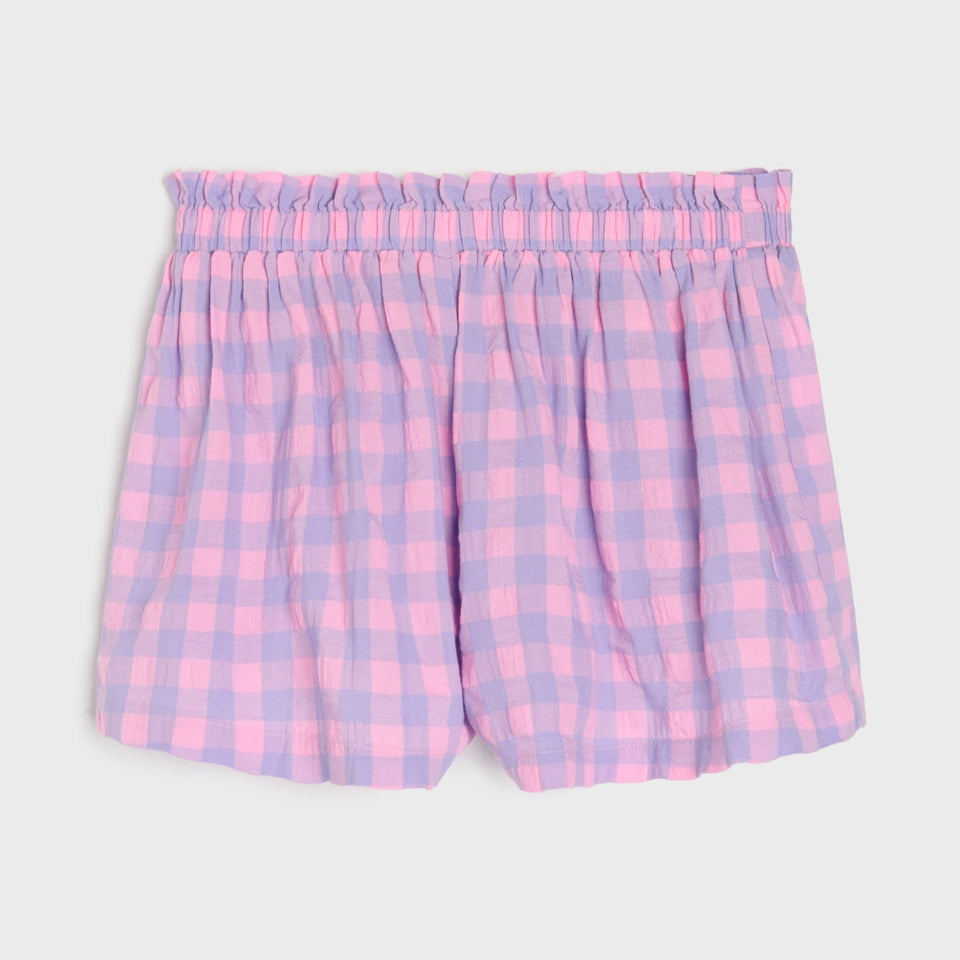 Sinsay Girl's Multicolor Plaid Short
