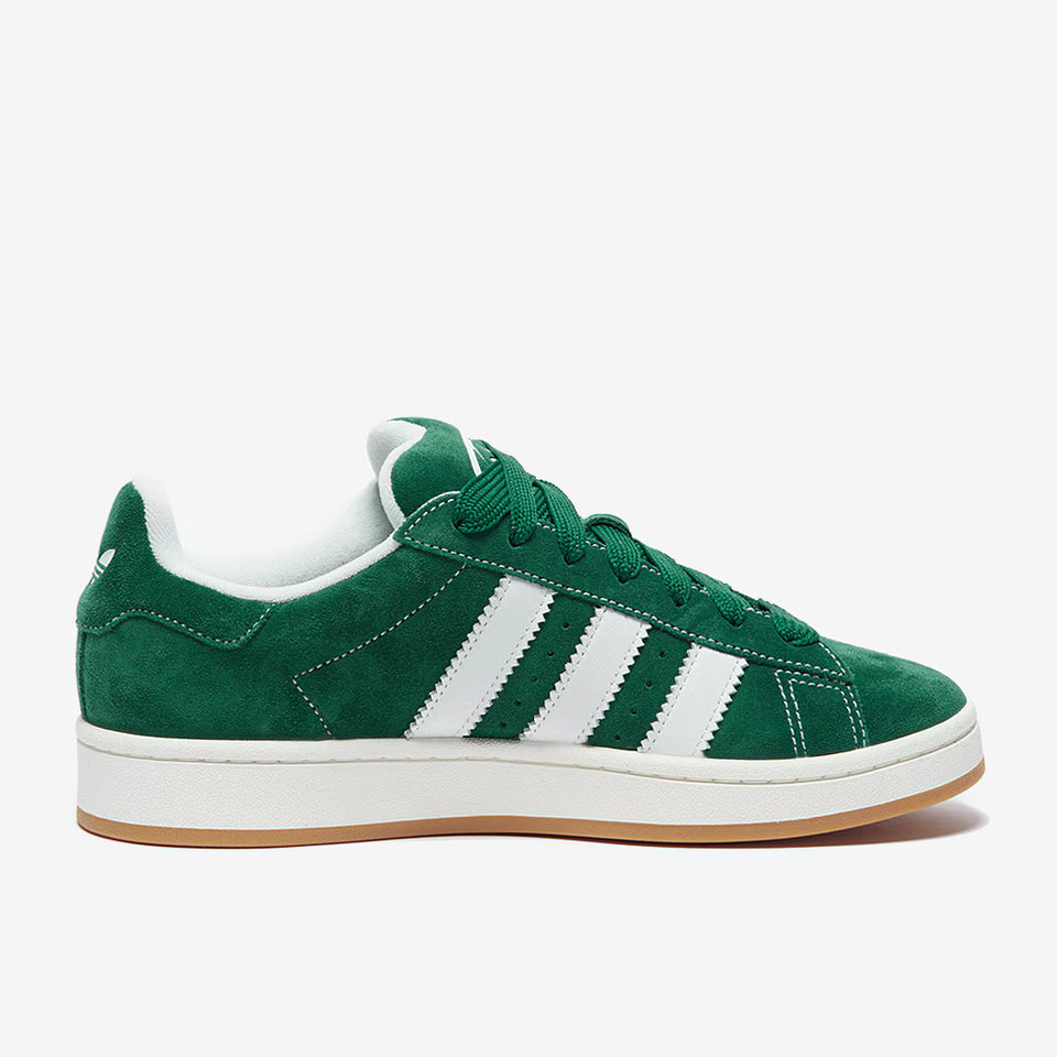 Adidas Men's White & Green Originals Campus 00s Sneakers | Adidas In Lebanon