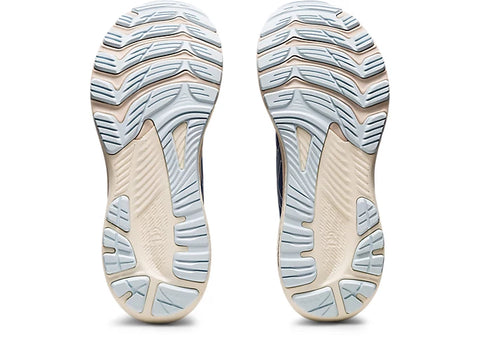 Close-up of the sole of a shoe with a white background