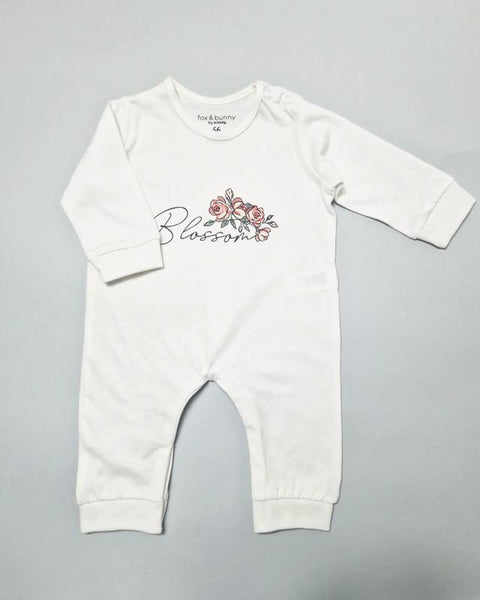 Sinsay Fox & Bunny Baby Girl White 2 Pack Overall| Sinsay In Lebanon