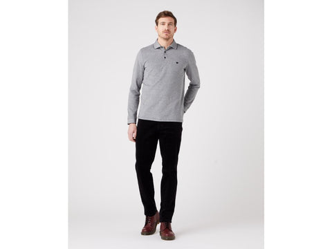 Wrangler Men's Dark Grey Polo Neck Blouse | Wrangler In Lebanon