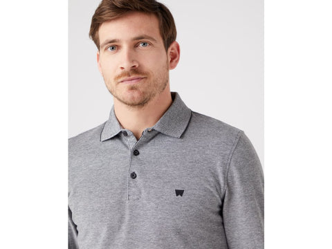 Wrangler Men's Dark Grey Polo Neck Blouse | Wrangler In Lebanon