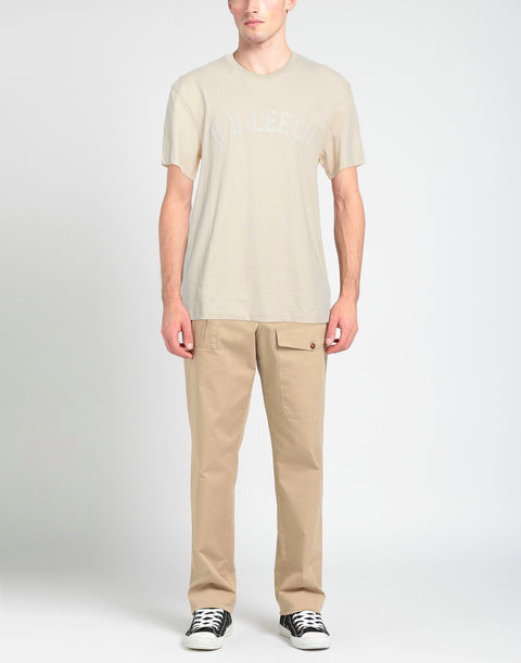 Lee Men's Beige Retro '80s Applique T-Shirt |Lee In Lebanon