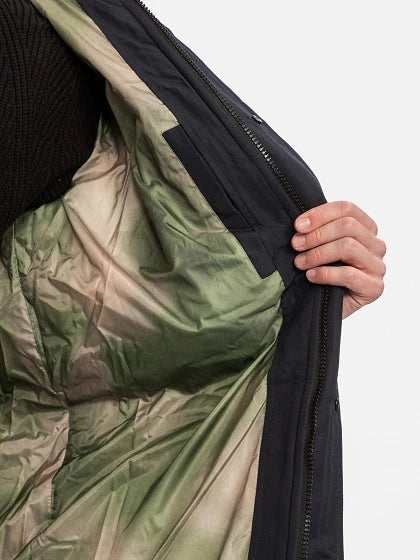 Tom Tailor Men's Black Hooded Puff Jacket | Tom Tailor In Lebanon