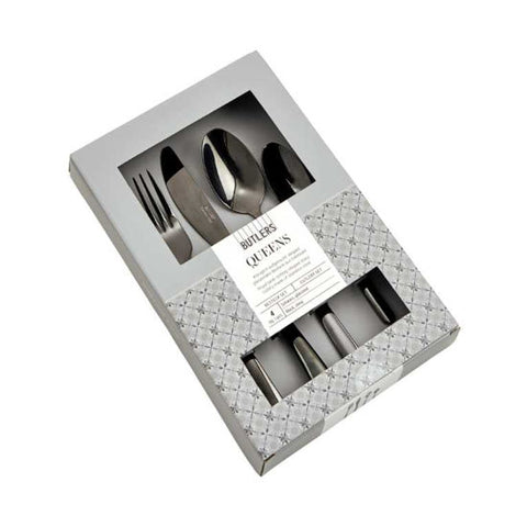 Butlers Queens Silver Cutlery Set 4pcs | Butlers In Lebanon