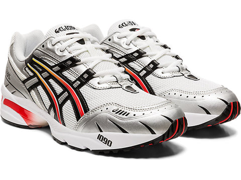 Asics Men's White & Black GEL 1090 Sneakers | Asics In Lebanon