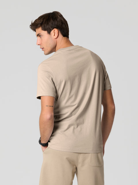Sinsay Men's Beige  Henley  T-Shirt | Sinsay in Lebanon