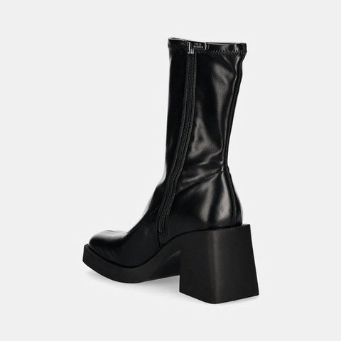 Steve Madden Women's Black Synthetic Kloe Heeled Boot|Steve Madden In Lebanon