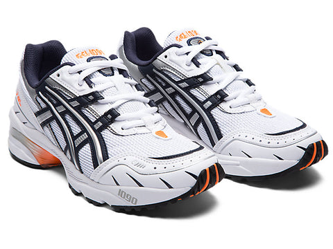 Asics Women's White & Blue GEL1090 Sneakers | Asics In Lebanon