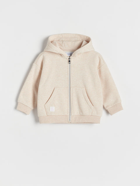 Reserved Baby Girl's Beige Hooded Jacket | Reserved In Lebanon