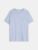 Sinsay Men's Pale Blue Short Sleeves Chest Pockets T-Shirts | Sinsay In Lebanon