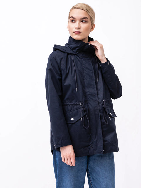 Tom Tailor Women's Navy Short Parka Jacket | Tom Tailor In Lebanon