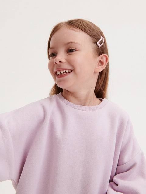 Reserved Baby Girl's lavender Sweatshirt | Reserved In Lebanon