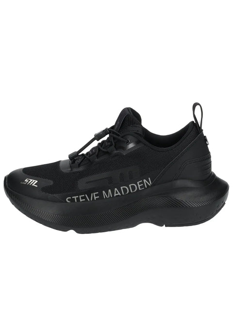 Steve Madden Women's Black Elevate 2 Sneakers | Steve Madden In Lebanon