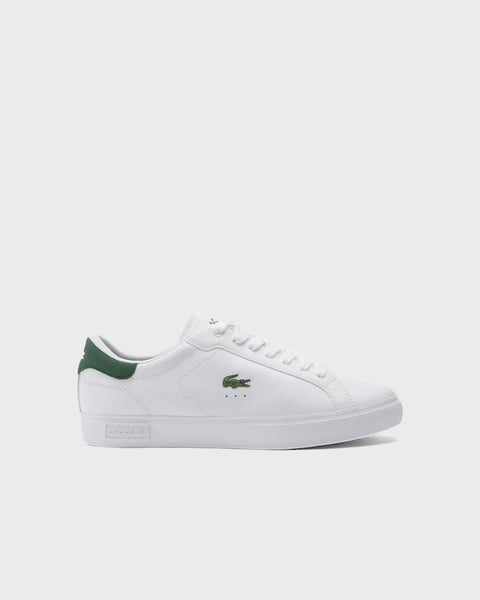 Lacoste Men's White Leather Powercourt 224 1 SMA Sneaker | Lacoste In Lebanon