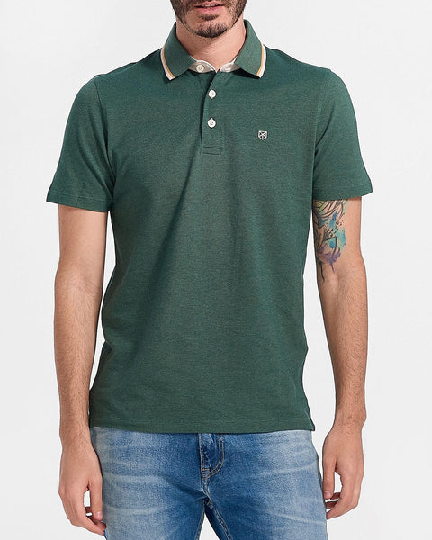 Jack & Jones Men's Green Polo T Shirt | Jack & Jones In Lebanon