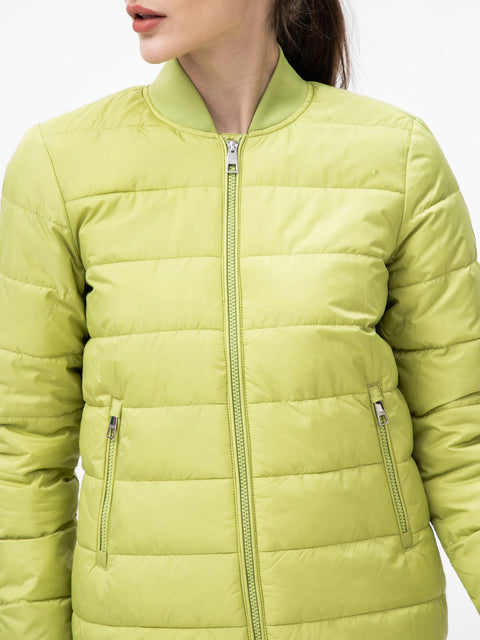 Tom Tailor Women's Light Green Light Weight Puffer Jacket | Tom Tailor In Lebanon