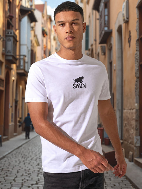 Sinsay Men's White Short Sleeve T-Shirt | Sinsay In Lebanon