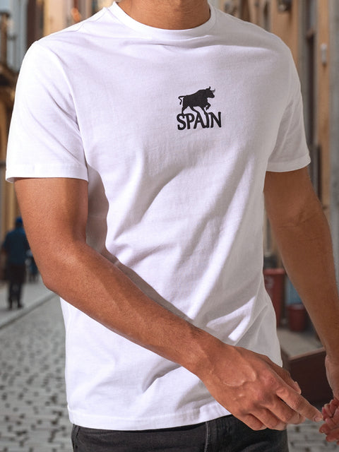 Sinsay Men's White Short Sleeve T-Shirt | Sinsay In Lebanon