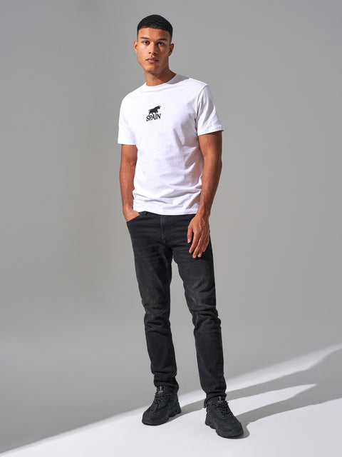 Sinsay Men's White Short Sleeve T-Shirt | Sinsay In Lebanon