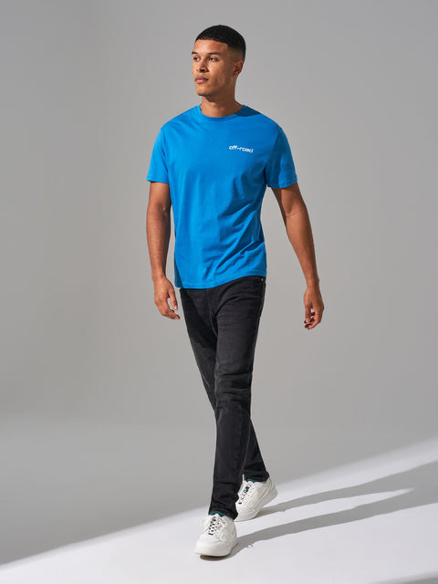 Sinsay Men's Blue Short Sleeve T-Shirt | Sinsay In Lebanon