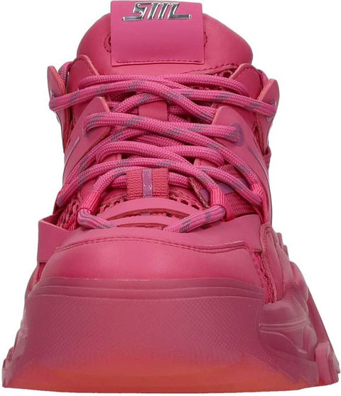 Steve Madden Women's Fuchsia Synthetic Kingdom Sneakers |Steve Madden In Lebanon