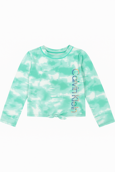 Calvin Klein Girl's Green Blouse ABFK1580