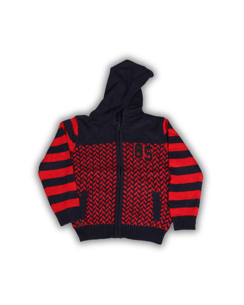 Red 2025 checkerboard hoodie