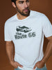 Sinsay Men's White Overprint Short Sleeves T-Shirt | Sinsay In Lebanon