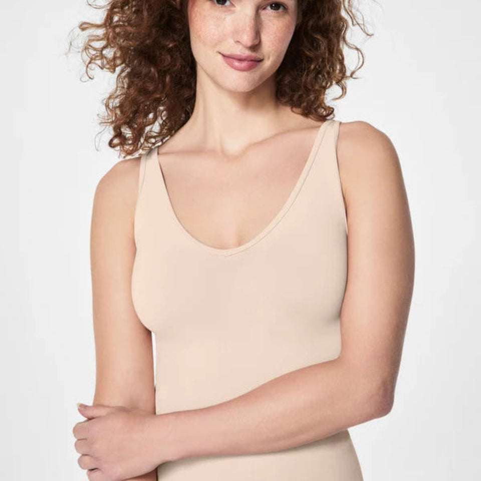 Spanx Women's Tan Seamless Power Camisole