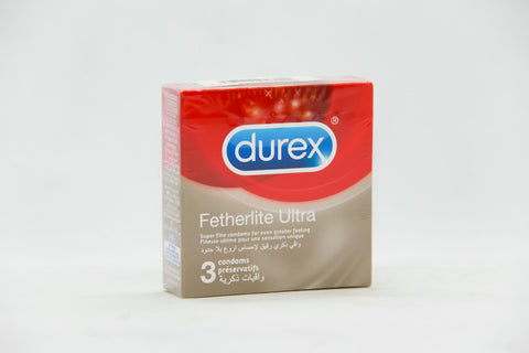Durex Fetherlite Ultra 3 Condoms | Durex In Lebanon