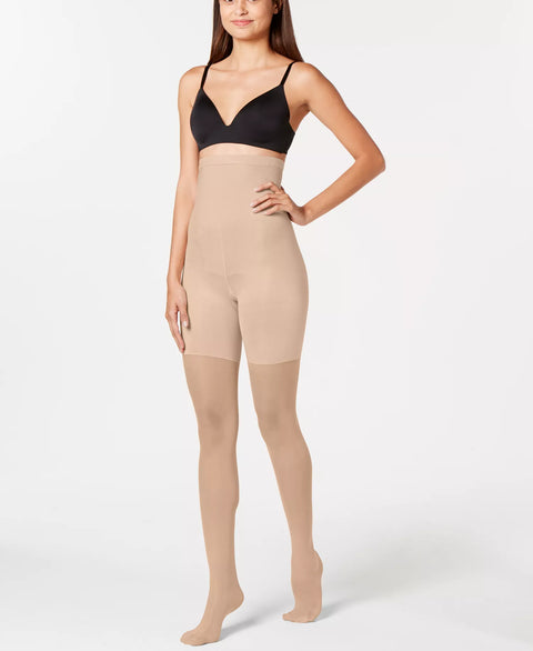SPANX Women's Transparent High-Waisted Mid-Thigh Sheers Tight|SPANX In Lebanon