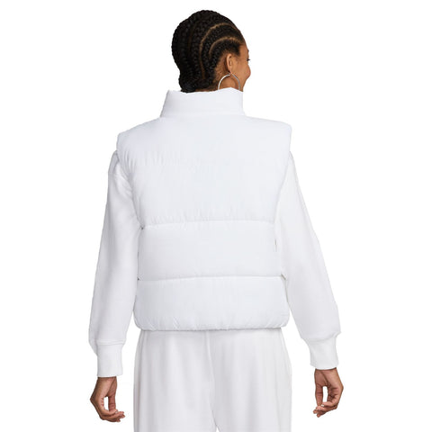 Nike Women's White Sportswear Classic Puffer Therma-FIT Loose Vest |Nike In Lebanon