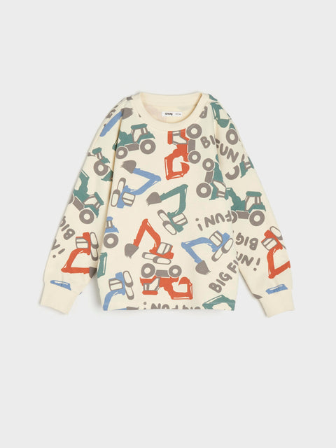 Sinsay Boy's Off White/Multi Sonic the Hedgehog Sweatshirt | Sinsay in Lebanon