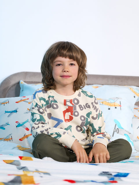 Sinsay Boy's Off White/Multi Sonic the Hedgehog Sweatshirt | Sinsay in Lebanon