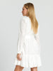 Sinsay Women's White Mini Dress With Eyelet Embroidery | Sinsay In Lebanon
