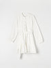 Sinsay Women's White Mini Dress With Eyelet Embroidery | Sinsay In Lebanon