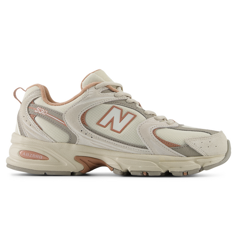 New Balance Women's Beige/Dusty Rose 530 Sneakers | New Balance In Lebanon