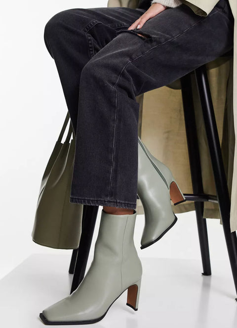 ASOS Design  Women's Sage Green  Boot ANS140 (Shoes49,57)